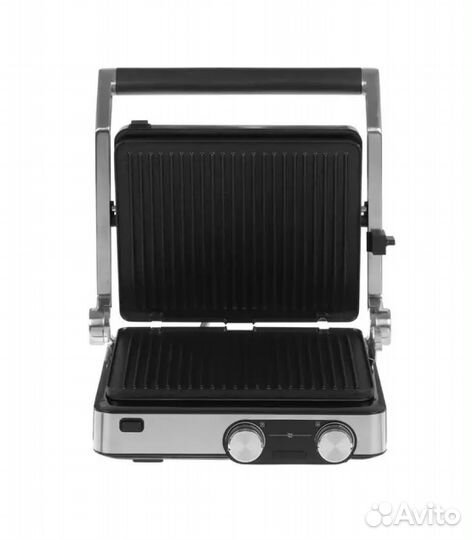 Гриль-пресс Polaris PGP 2302D, серебристый
