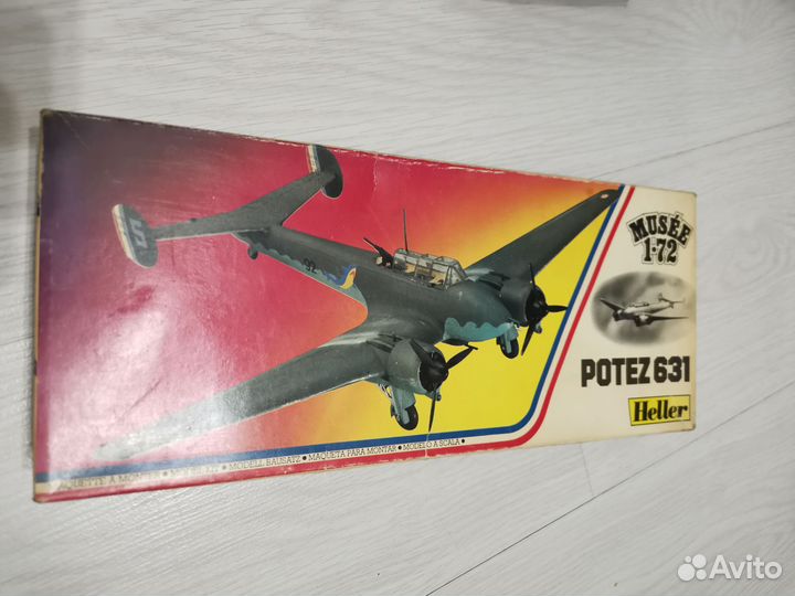 Модель самолёта Potez 631 1:72