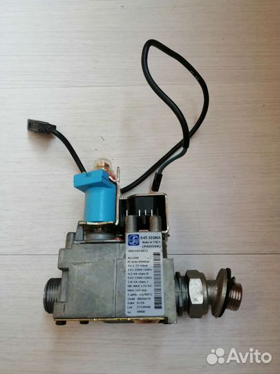 Газовый клапан sigma 845