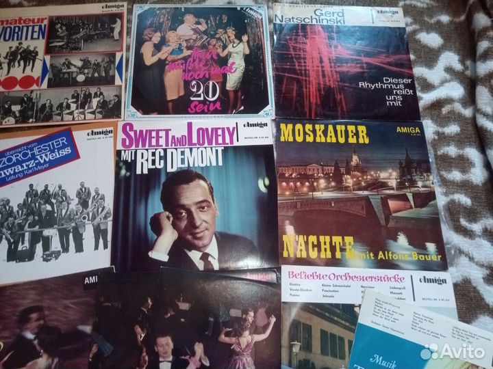 Танго,фокстрот,вальс.Германия Amiga