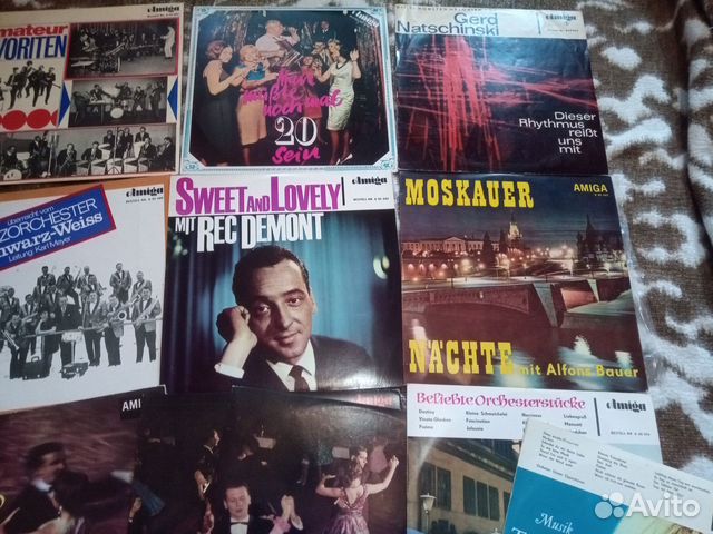 Танго,фокстрот,вальс.Германия Amiga