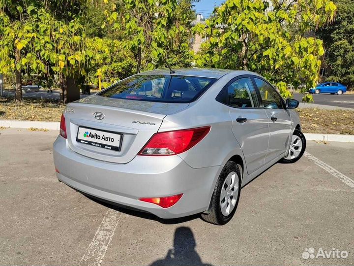 Hyundai Solaris 1.6 МТ, 2015, 111 515 км