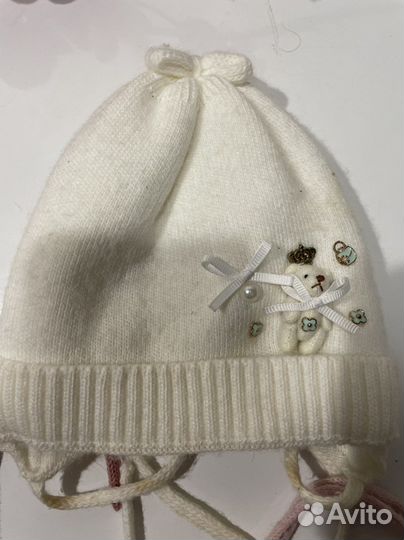 Шапки на девочку пакетом