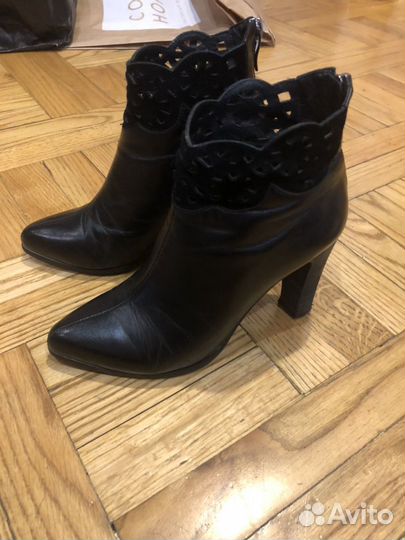 Ботинки демисезонные нат. кожа