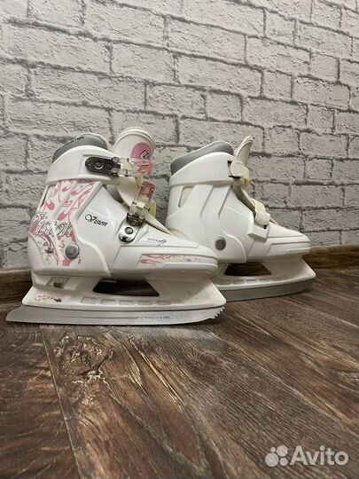 Коньки раздвижные 34 37