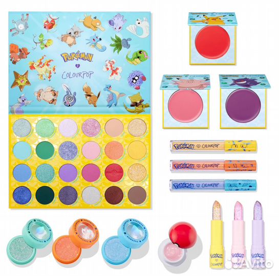 Colourpop x Pokemon выкуп (есть опт)