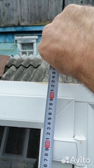 Дверь пластиковая пвх входная бу стекло