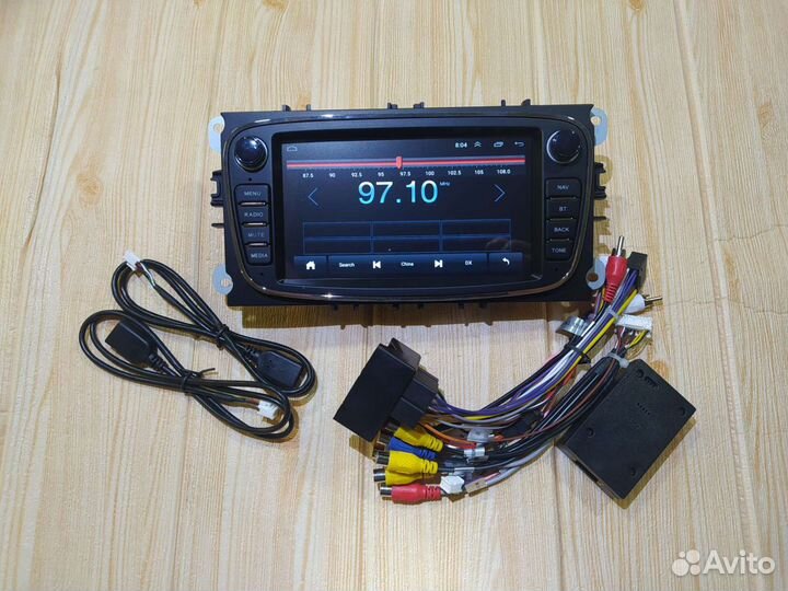 Магнитола для Форд Фокус, Мондео Андроид, GPS