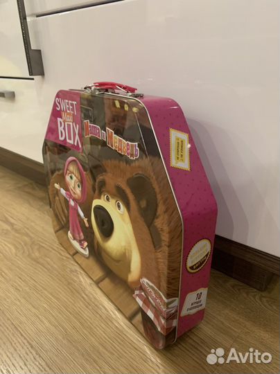 Чемодан Маша и Медведь,фигурки