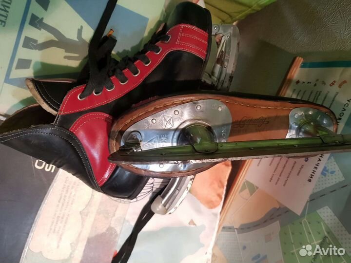 Коньки хоккейные СССР