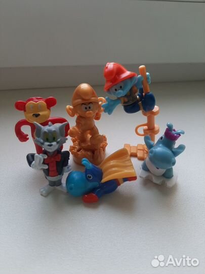 Игрушки из киндера пакетом 50+шт
