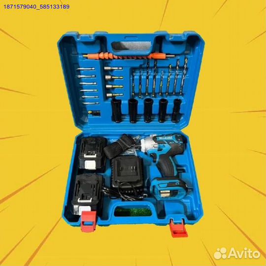 Гайковерт Макита с набором (Арт.80764)