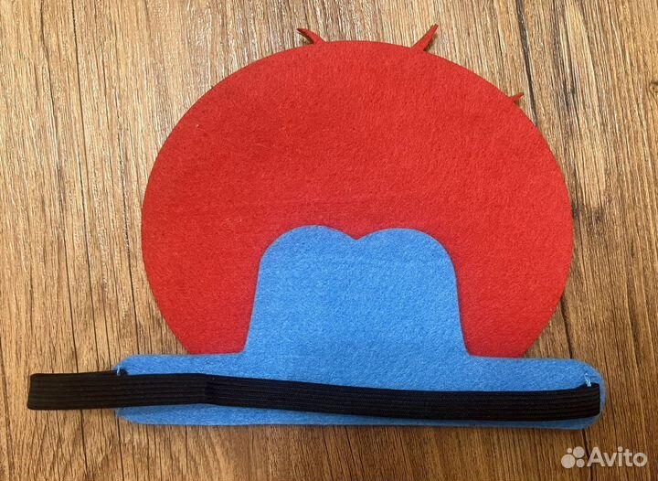 Шапочка помидорки (повязка детская)