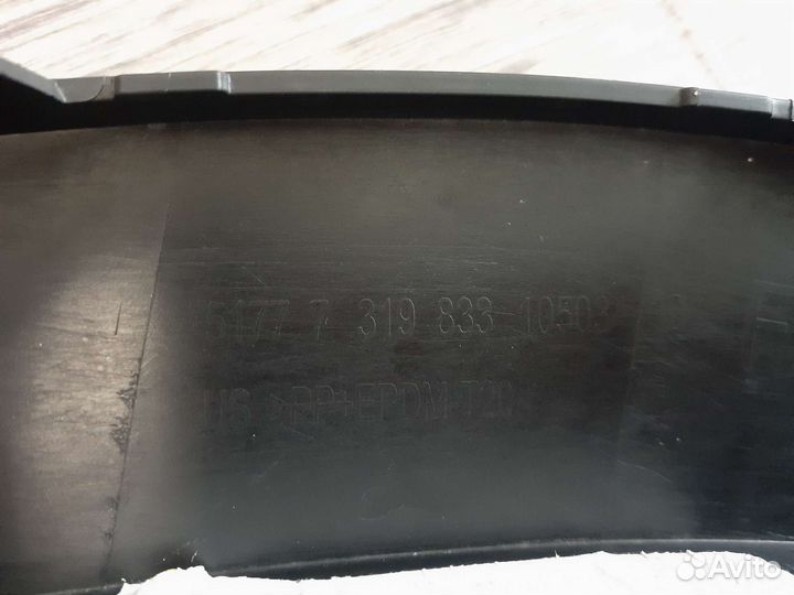 Paсширитeль кpылa Bmw Х6 F16 2014 задний левый