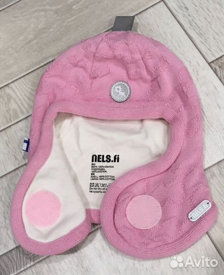 Шапка шлем для девочки Nels, Reima