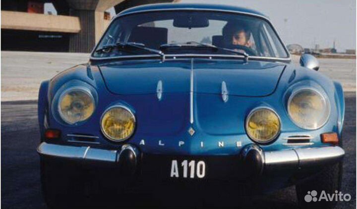 Коллекционная модель автомобиля Alpine A110. 1:24