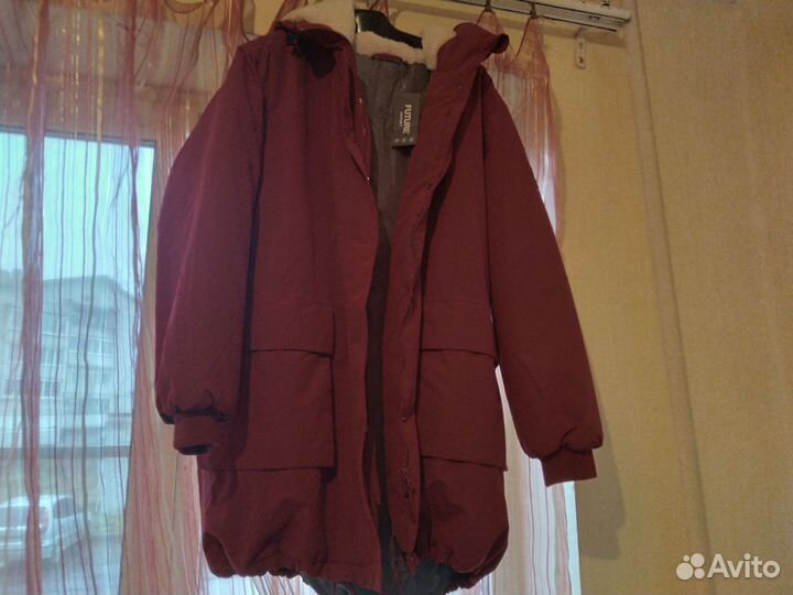 Куртка/пальто зимняя женская новая 54 - 56р, XXL