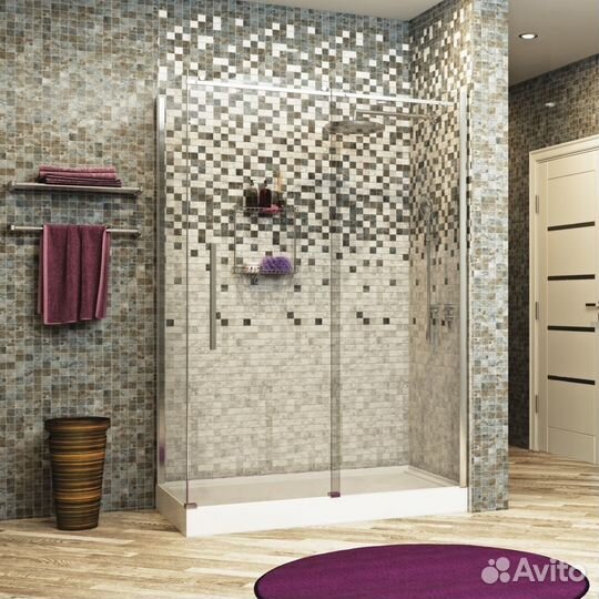 Душевой уголок wasserkraft Dinkel 58R32 80x130