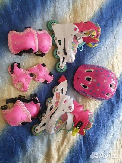 Роликовые коньки детские 30-33 размер