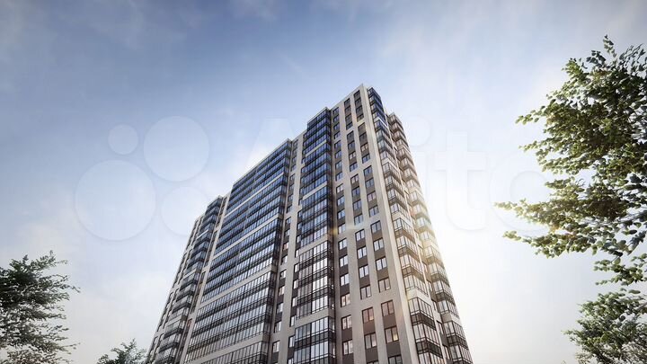2-к. квартира, 52,1 м², 1/21 эт.
