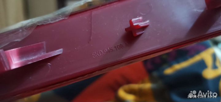 Отражатель в бампер Volkswagen Golf