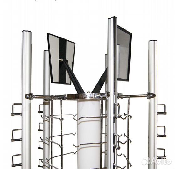 Стойка для очков напольная на 80 с замками