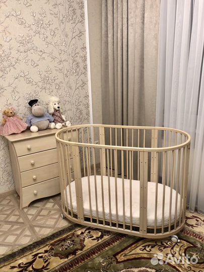 Детская кроватка трансформер Гандылян