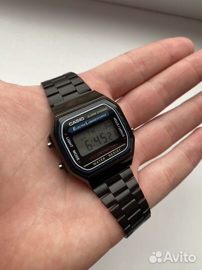 Casio a168 negro sale