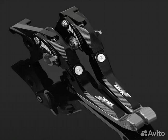 Рычаги тормоза с сцепления + грипсы для мотоцикла