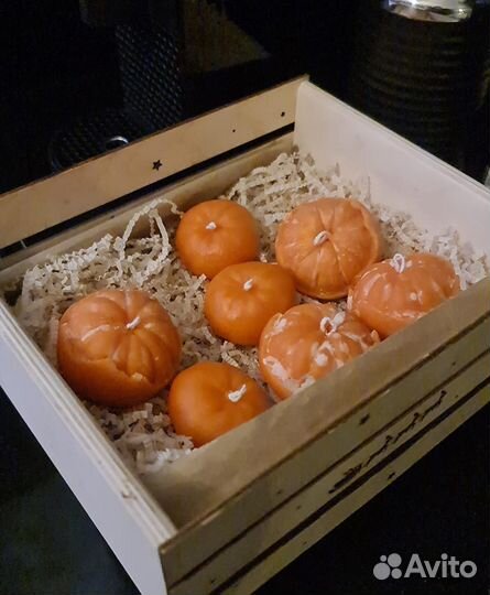 Ароматическая свеча ручной работы