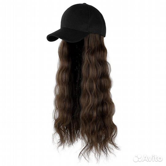 Кепка с волосами, парик, длинные волосы