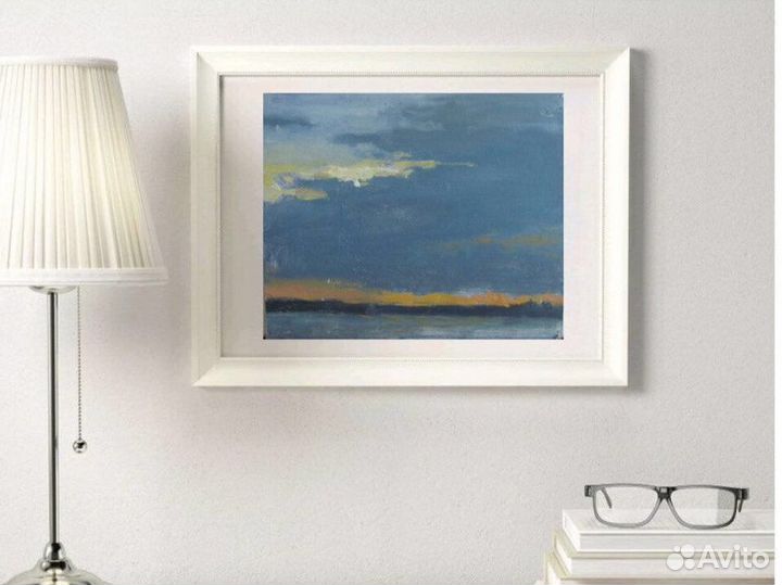 Картина пейзаж заката