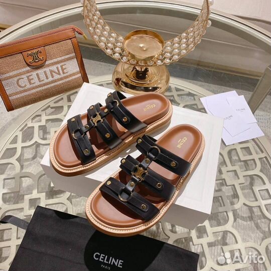 Женские шлепки celine