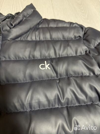 Пуховик мужской calvin klein