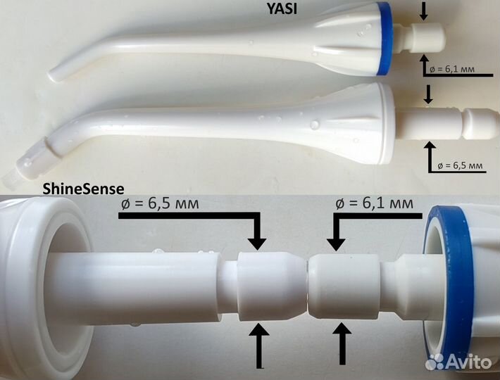 ShineSense насадки на ирригатор