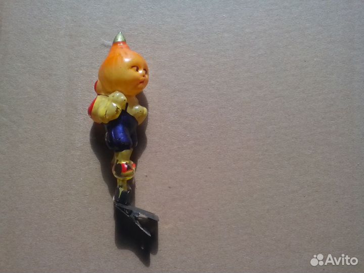 Ёлочные игрушки из стекла СССР 50-60 г