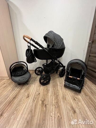 Коляска 3 в 1 Alis Camaro + F, Cm 02