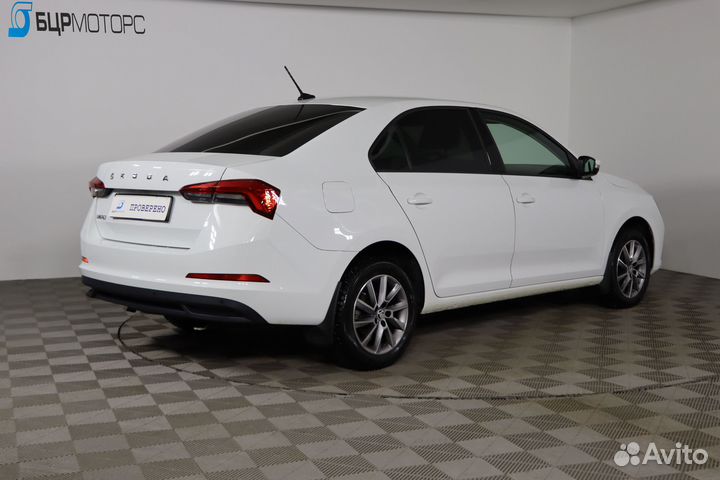 Skoda Rapid 1.6 AT, 2021, 60 228 км