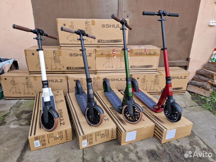 Самокат шульц 200 взрослый/подростковый