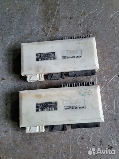 Блок комфорта на BMW E53