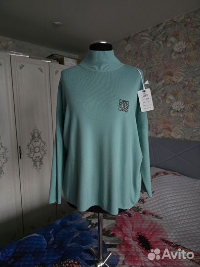 Свитер женский, в составе кашемир и шерсть