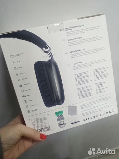 Bluetooth - гарнитура hoco W35 Black