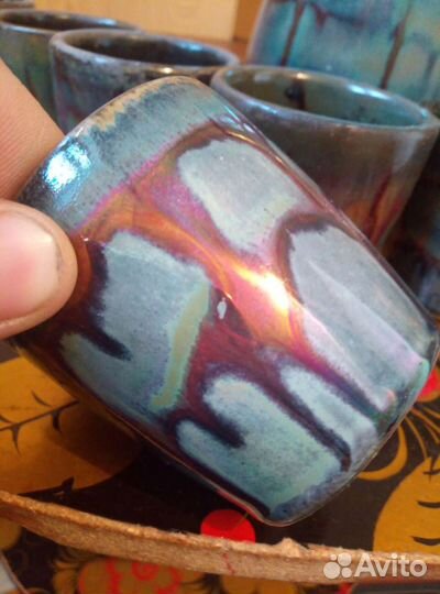 Графин и рюмочки (керамика)