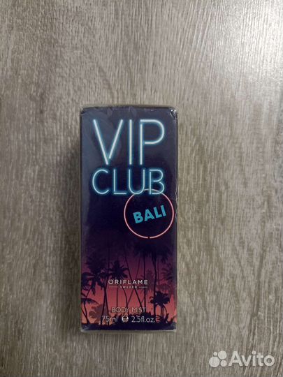 Парфюмированный спрей для тела VIP Club Bali