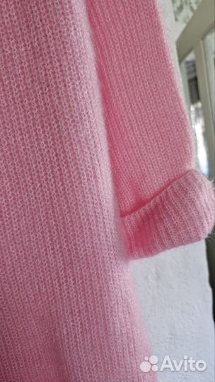 Вязанное платье свитер