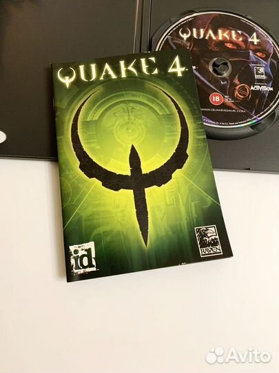 Quake 4 зарубежная лицензия DVD-box