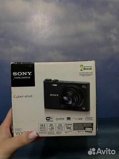 Компактный фотоаппарат sony DSC -WX 300