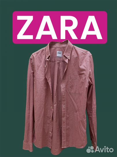 Рубашка мужская zara