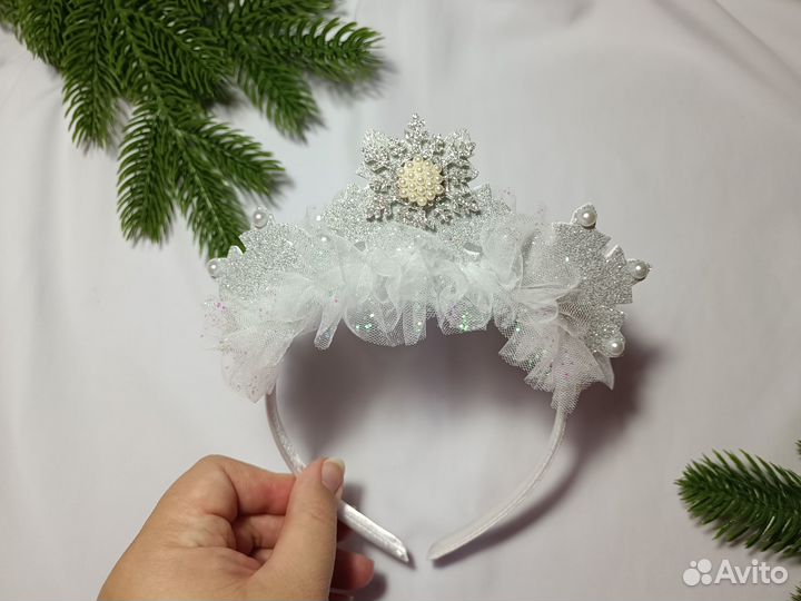 Новогодний ободок