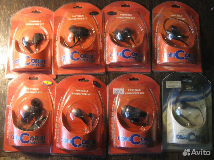 Гарнитуры для старых мобильников